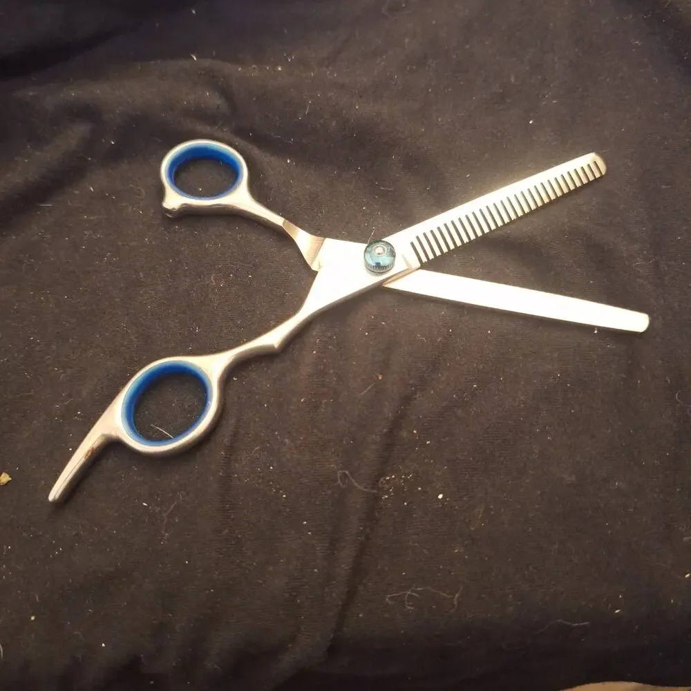 Dog Thinning Shears Dog Grooming Thinning Blending Scissor with Safety Round Tip